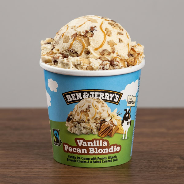 Vanille Pecan Blondie
